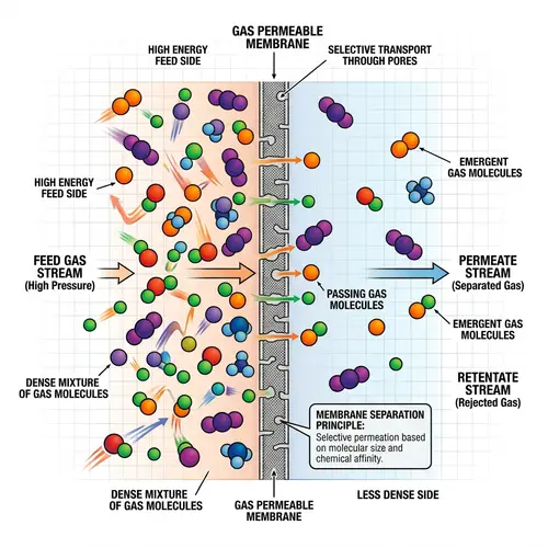 Membrane-Based Gas Separation Explained