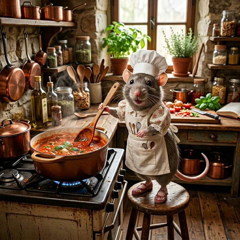 Colette the Cooking Rat: Culinary Adventures