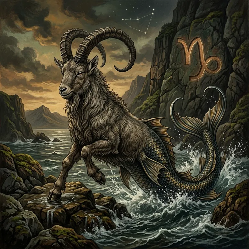 Capricorno - Symbolic Sea Goat of the Zodiac