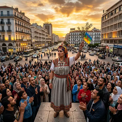 A Kabyle Woman Saves the World with Bravery