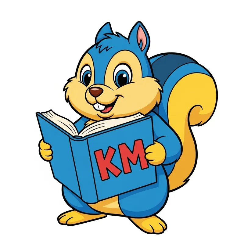 Disney Cartoon KM Knowledge Management Mascot
