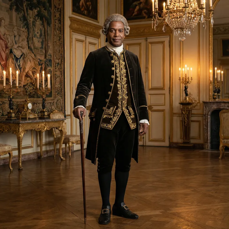 Elegant Gentleman in Tricorn Hat | Classic Nobility and Power