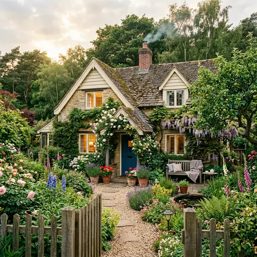 Cozy House in a Small Garden: Tranquil Retreat