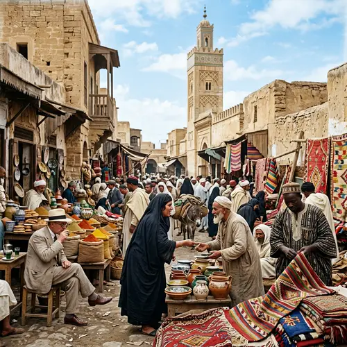 Ancient Algeria: Historical Snapshots of Traditional Daily Life