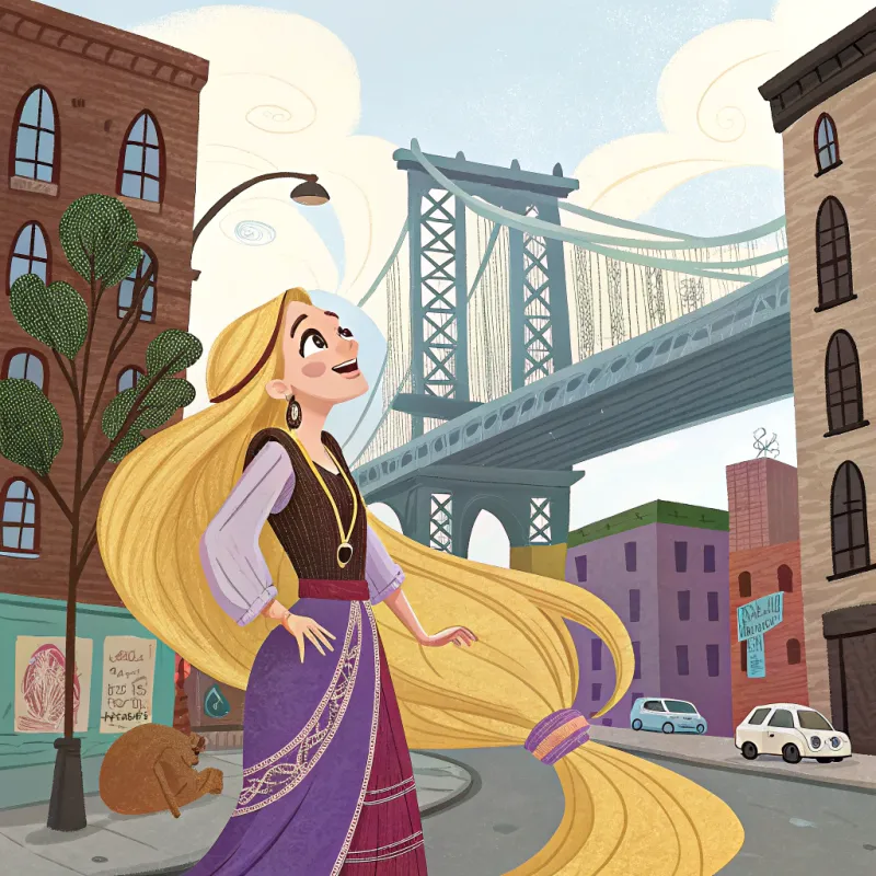 Rapunzel in Brooklyn: A Modern Fairy Tale