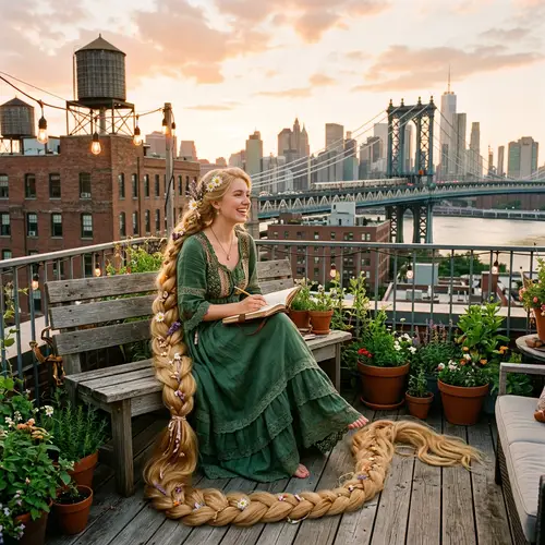 Rapunzel in Brooklyn: A Modern Fairy Tale