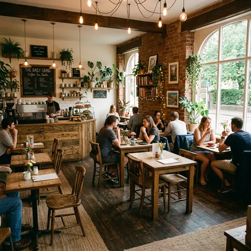 Cozy Rustic Cafe Interior Design Ideas