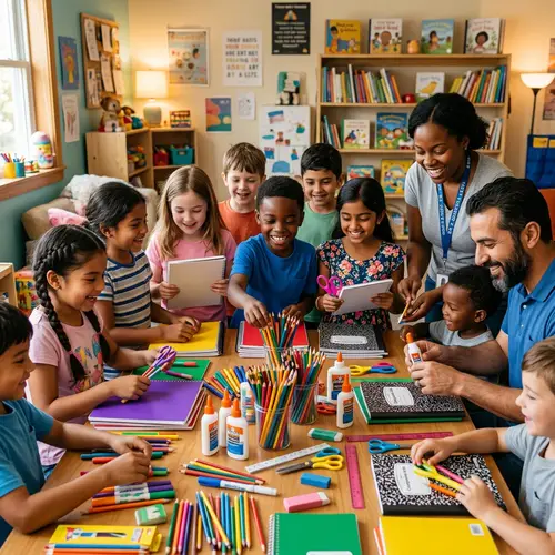 Heartwarming Stationery Donation Event at Orphanage