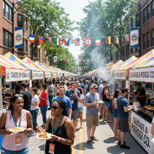 Midwestern City Food Festival: Diverse Fairs & Delicious Eats