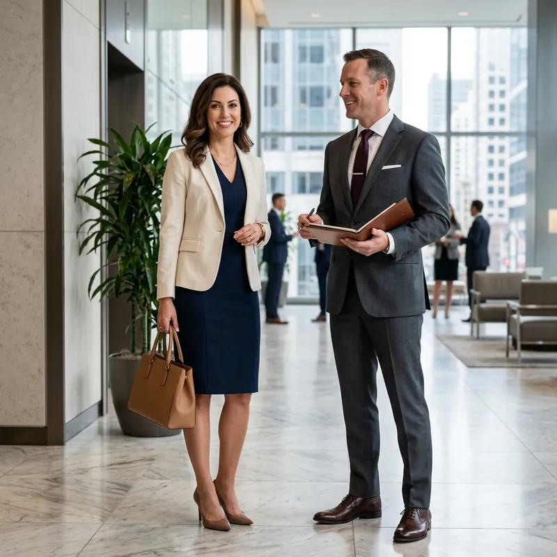 Elegant Business Attire for Professionals