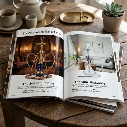 Diverse Hookah Designs - Catalogue Showcase
