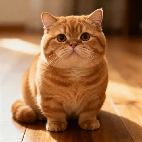 Orange-Brown Munchkin Cat: A Unique Breed