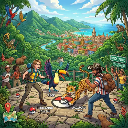 Explore a Pokémon Region Inspired by Colombia