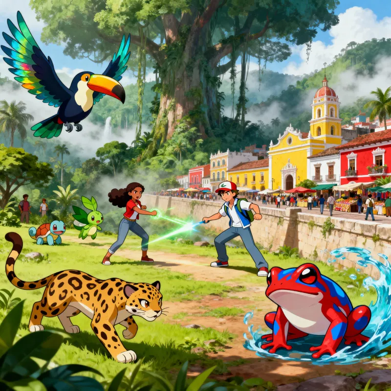 Explore a Pokémon Region Inspired by Colombia
