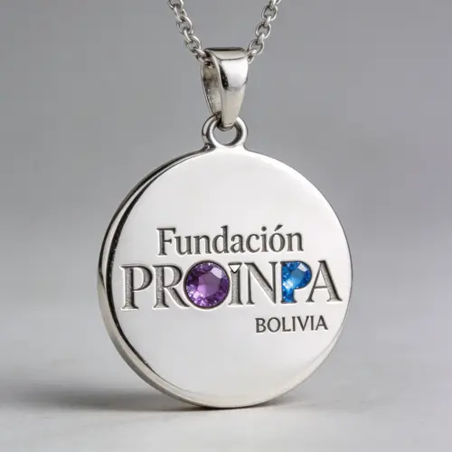 Silver Brooch Designs for Fundación PROINPA