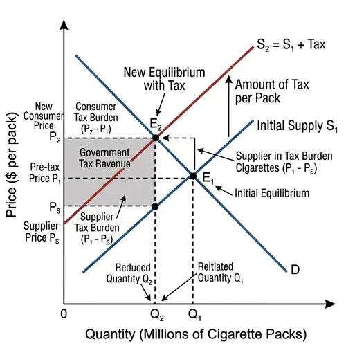 Effects of Tax Imposition on Imported Cigarette Market