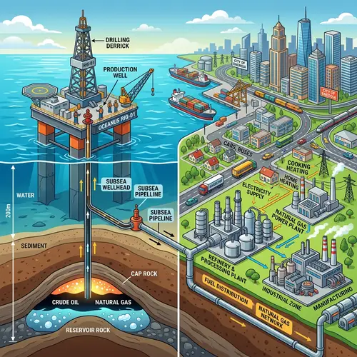 Oil and Natural Gas Extraction and Uses