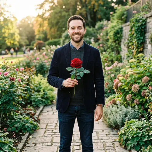 Man Holding Rose: A Symbol of Love and Beauty