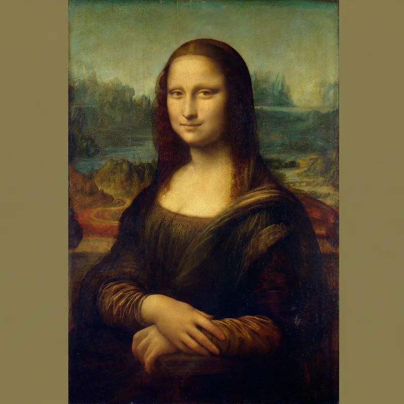 Mona Lisa - Enigmatic Renaissance Woman Portrait