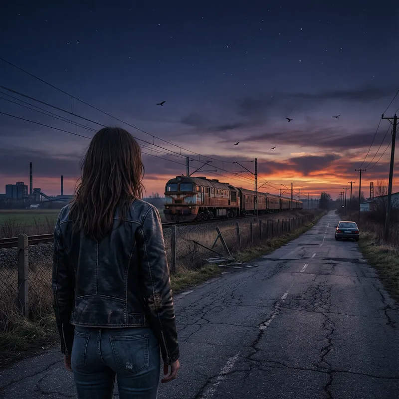 Melancholic Rock Album Cover Design