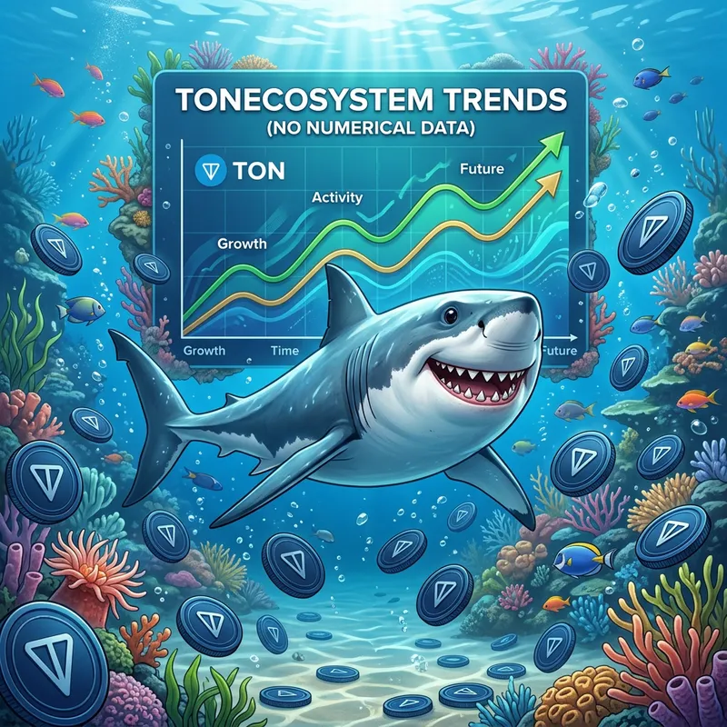 Smiling Shark with TON Coins | Market Insights Smiling Shark with TON Coins | Market Insights