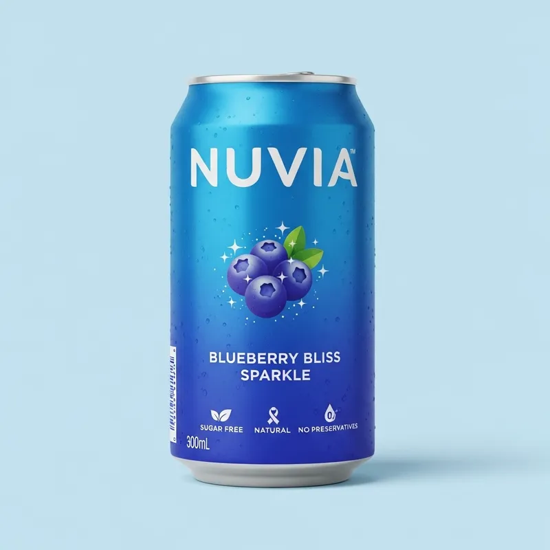 NUVIA Blueberry Bliss Sparkle - Sugar Free Drink