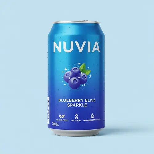 NUVIA Blueberry Bliss Sparkle - Sugar Free Drink