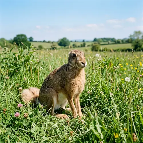 Discover the Unique Earless Hare in Nature