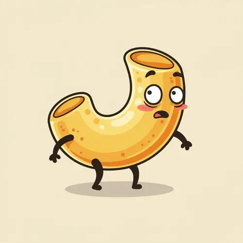 Mascot Macaroni Cuck - Fun and Quirky Design