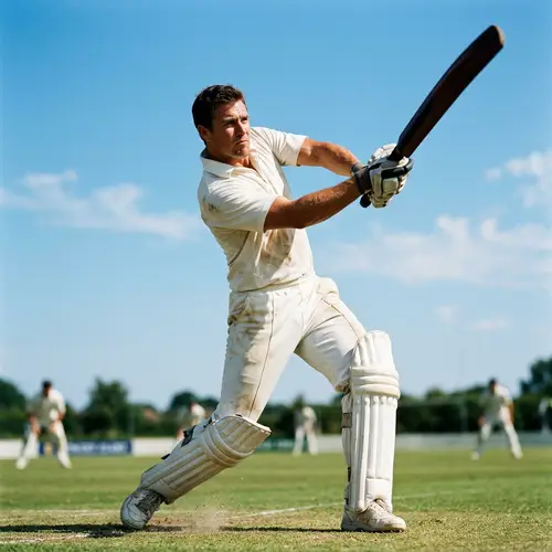 Virat Kohli: Fierce Cricket Player in Action