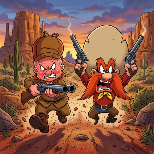 Elmer Fudd & Yosemite Sam: Cartoon Showdown