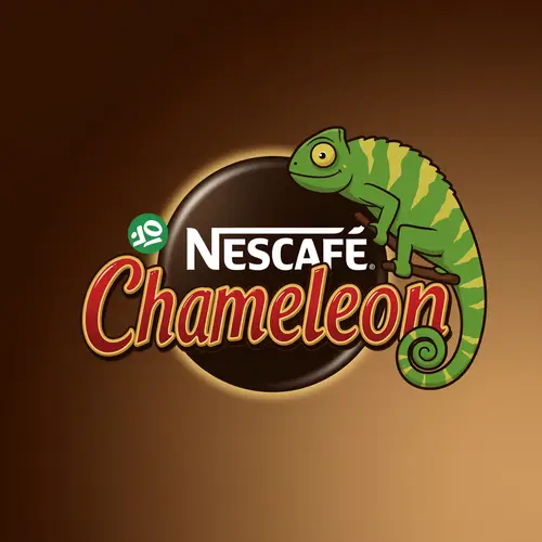 Chameleon Nescafé Logo Design