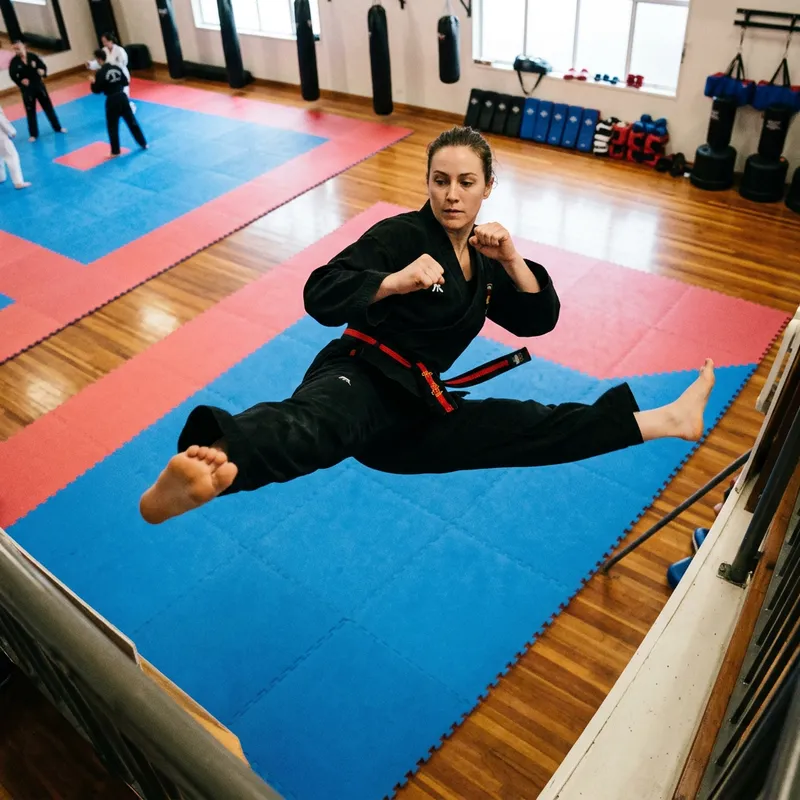 High Angle Front Kick Technique High Angle Front Kick Technique