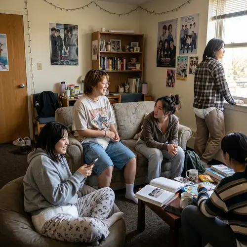 Adorably Cute 18-Year-Old Asian Girls in Diapers