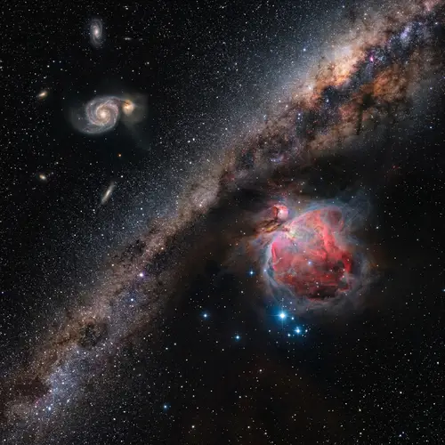 Infinite Array of Stars - Ethereal View of Outer Space