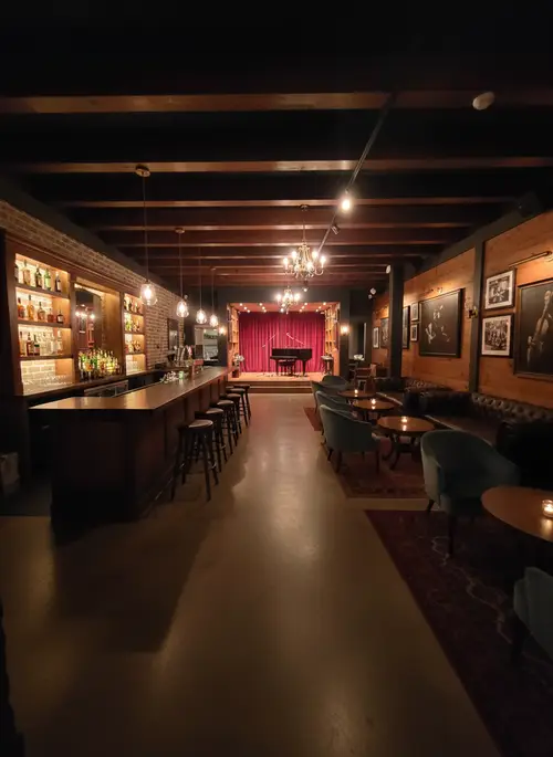 Vibrant Bar/Lounge Design with Sophisticated Touch