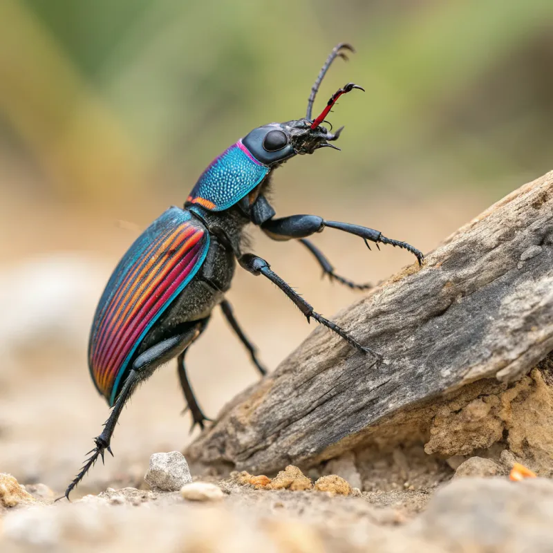 Alien Insectoid Being: Nature's Majestic Precision