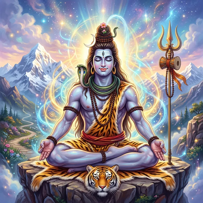 Lord Shiva | Peaceful Meditation & Divine Vigour