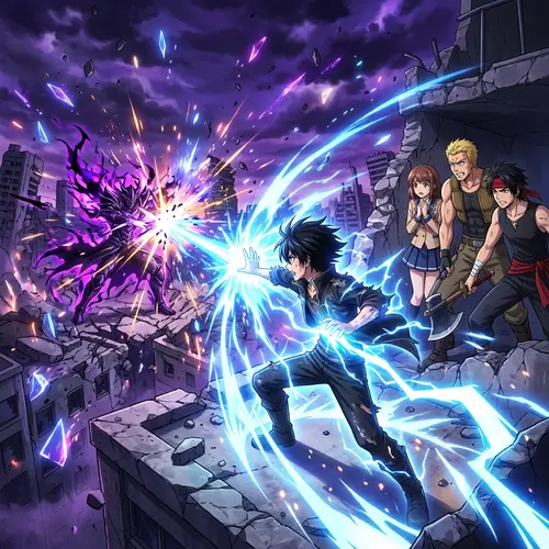 Epic Final Scene of Supernatural Anime | Magical Duel