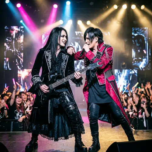 Mana-sama and Gackt Kamui: Visual Kei Legends Unite