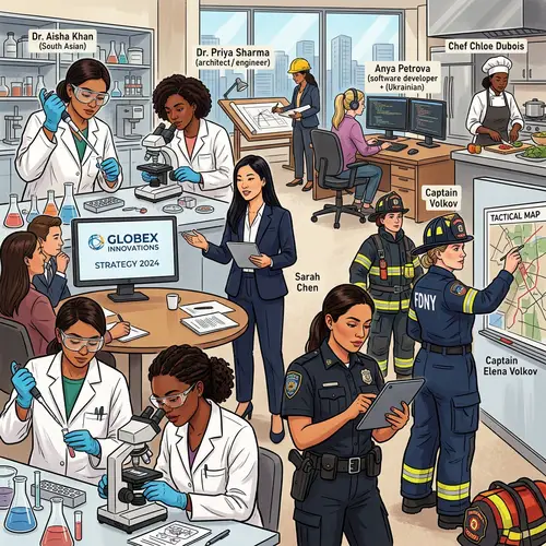 Diverse Range of Women in Professions | Multifaceted Careers