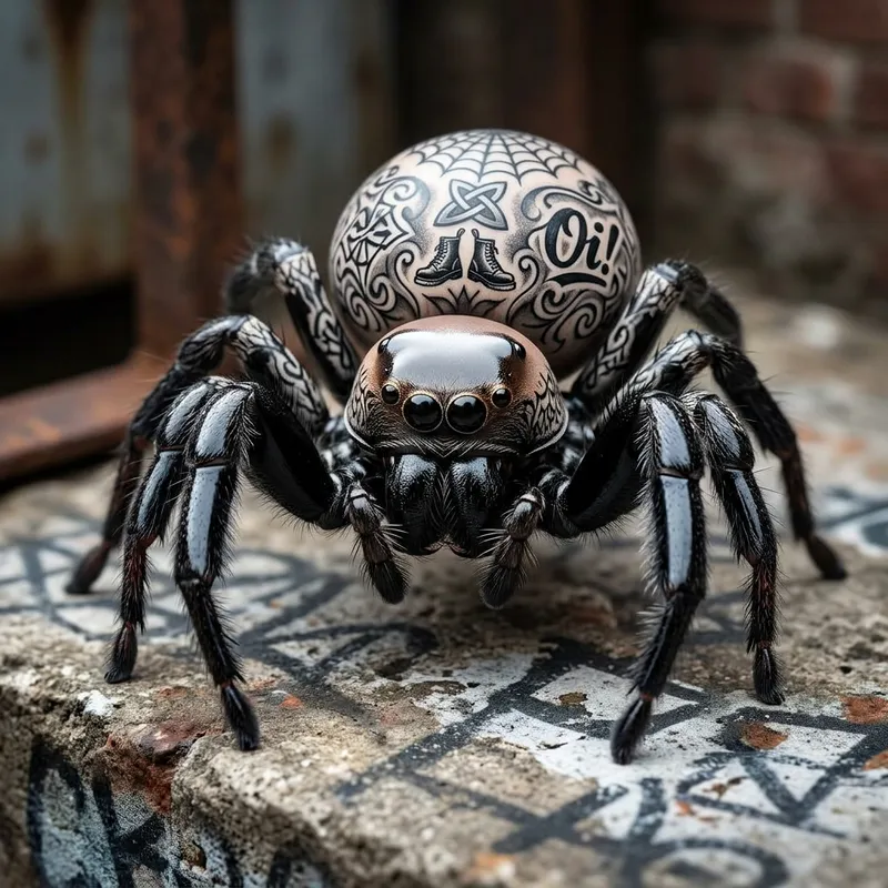 Skinhead Spider: Rebellion in Arachnid Form Skinhead Spider: Rebellion in Arachnid Form