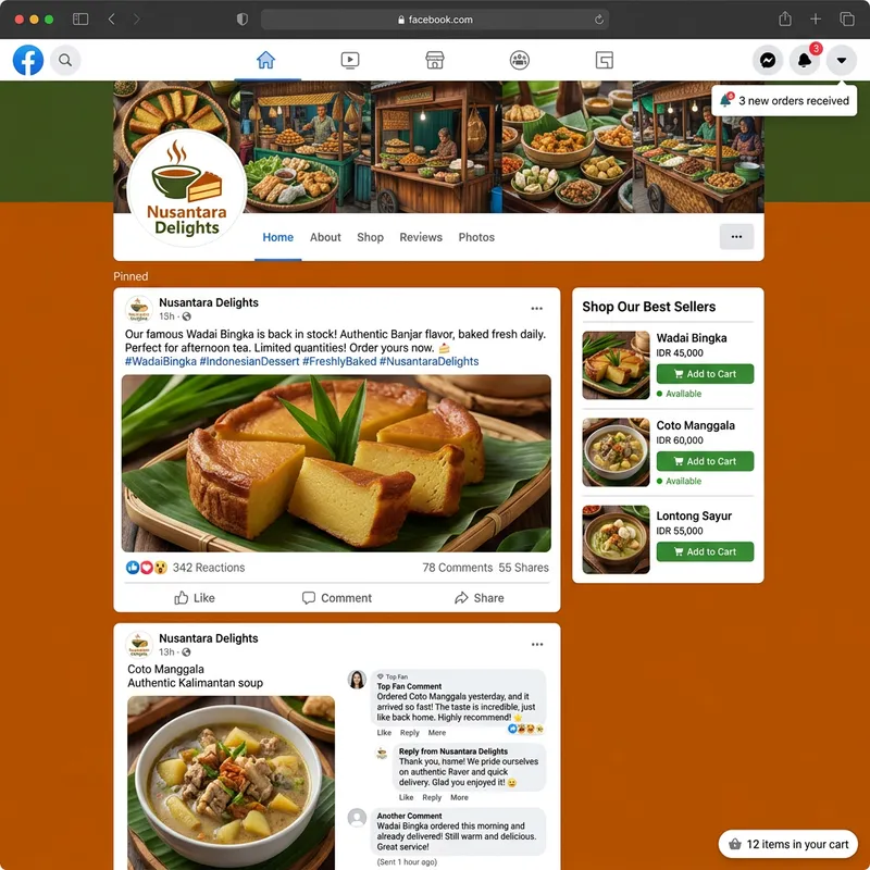 Profitable E-Commerce Platform: Utilizing Social Media for Sales