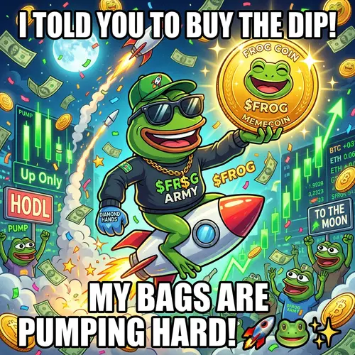 Funny Frog Meme for Memecoin Lovers
