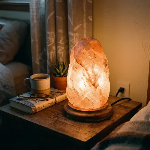 Pink Himalayan Salt Lamp - Natural Crystal Glow for Relaxation