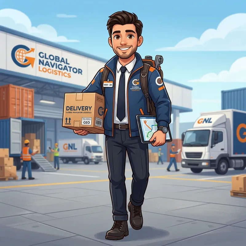 Memorable Logistics Mascot Design for Your Business