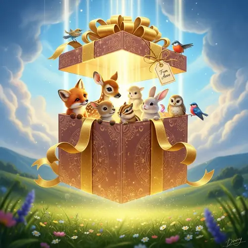 Gift from My God with Animals