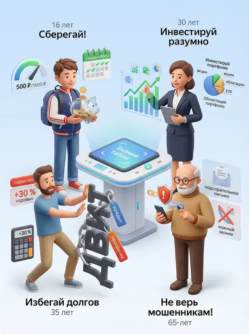 Financial Literacy: Characters and Key Lessons