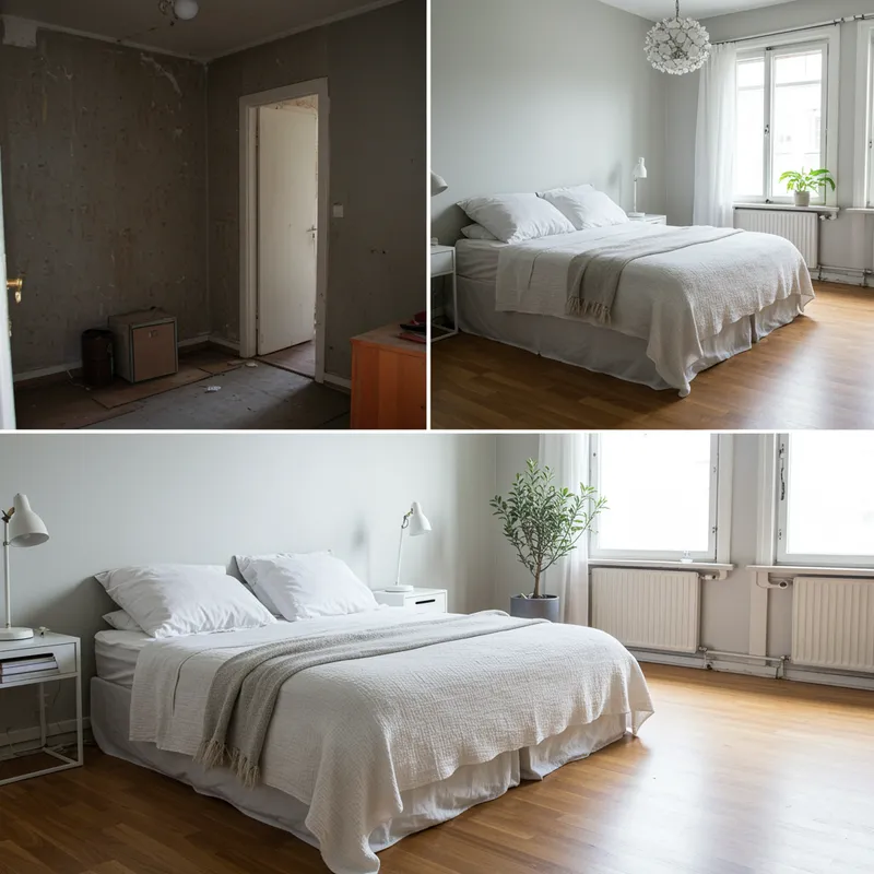 Bedroom Renovation Before and After