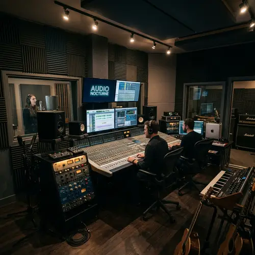 Modern Music Studio | State-of-the-Art Audio Equipment